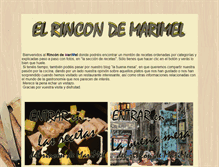 Tablet Screenshot of elrincondemarimel.com